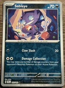 Sableye 107/162 Sv05: Temporal Forces Reverse Holo NM/M (L) - Picture 1 of 2