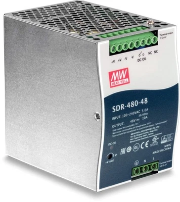 TRENDnet Ti-S48048 AC to DC DIN Rail Power Supply - Image 1 of 4
