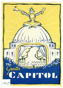 1928 The Capital Theatre Program New York Broadway Theater, New York - Picture 1 of 3