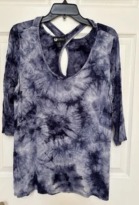 BAKU Women’s tie-dyed blouse size 1X - Picture 1 of 4