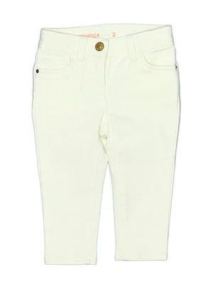 Crewcuts Girls Yellow Casual Pants 2 - Image 1 of 2