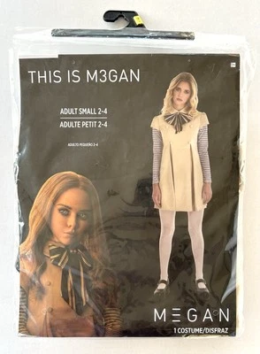 Disfraz de Halloween This Is M3GAN Cosplay Adulto Pequeño Nuevo Foto 1 de 4