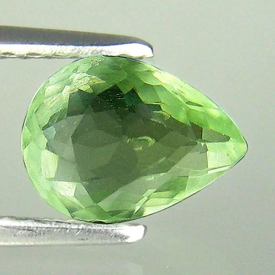 ¡Certificado "GIT" de 1,19 quilates! TURMALINA VERDE AMARILLENTA NATURAL DE MOZAMBIQUE Foto 1 de 4