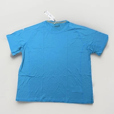 Camiseta Smartwool Para Hombre XXL 2XL Azul Piscina Mezcla Merino Active Ultralite Manga Corta Foto 1 de 4
