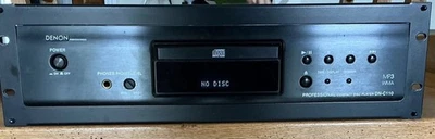 Denon DN-C110 Professional Rack Mount CD Compact Disc WMA CD-R Player - Black - Image 1 of 4