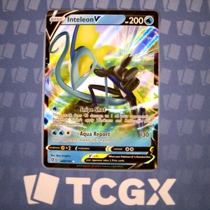 Pokemon - Inteleon V - 049/192 - SWSH02: Rebel Clash - Holo - Ultra Rare NM - Picture 1 of 1