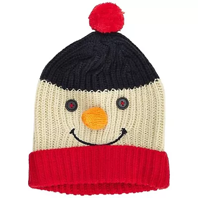 Cappello Pupazzo Di Neve Unisex Con Naso Di Carota 3D Natale Berretto Di Natale Adulti Taglia Unica!!!! • 12.35€