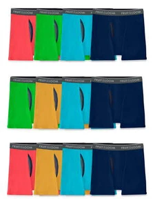 Fruit of the Loom Boys Eversoft CoolZone Boxer Briefs, 10+2 Bonus Pack, Sizes - Picture 1 of 2