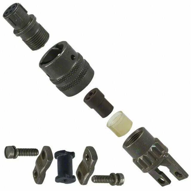 CONN PLUG FMALE 4POS SOLDER CUP - Image 1 of 1