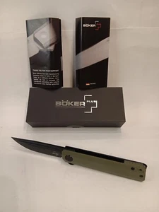 NEU Böker Plus Taschen Messer Cataclyst oliv für Camping Outdoor Survival Jagd - Bild 1 von 12