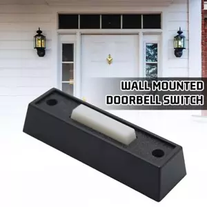 Built In LED Light Wired Door Bell Push Buttons Wall Mounted LED Door - Picture 1 of 8