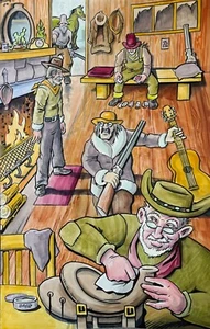 BUNKHOUSE *MIKE BENNETT'S ORIGINAL ART (2024) 07/30/2024 - Picture 1 of 1