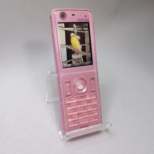 Kyocera Honey Bee Willcom Hauptgerät Telefon Japan Klapptelefon Garakei Keitai Pink - Bild 1 von 9