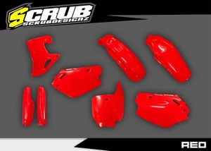 Plastics kit + Fork guards for Honda CR80R 1996-2002 - Picture 1 of 3