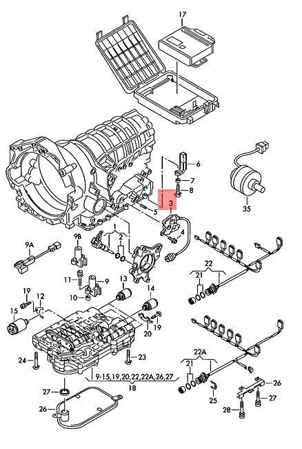 Interruptor multifunción original AUDI VW para caja de cambios automática 01V919821D Foto 1 de 1