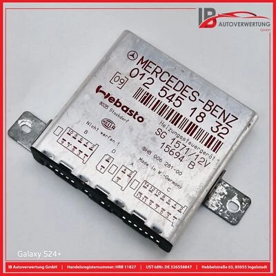 Centralina Riscaldamento MERCEDES-BENZ CLASSE S W140 0125451832 WEBASTO HELLA - Immagine 1 di 4