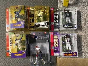 Randy Moss McFarlane 2006 NFL Vikings Series 13 Afro Variant Lot Of 6 - Bild 1 von 7