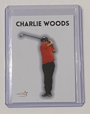 Charlie Woods Future Stock Golf Rookie Card 12/100