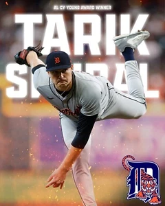 8x10 Photo TARIK SKUBAL Detroit Tigers 2024 All Star Cy Young Pitcher MLB - Picture 1 of 1