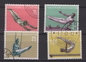 (WH22959) LIECHTENSTEIN 1957, MI 353/56, USED, CV €60, SEE SCANS - Picture 1 of 2