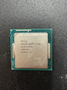 Intel Core i7 4770K 3.50GHz Socket LGA1155 Quad Core Processor CPU SR147 Tested - Picture 1 of 2