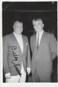 BILLY SOOSE BOXING HOFer-HAROLD TRIEM BOXING HISTORIAN AUTOGRAPHED PHOTO - Picture 1 of 2