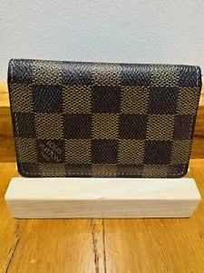 Authentic Louis Vuitton Wallet Organiser Damier - Picture 1 of 4
