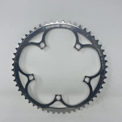 Corrente externa Specialites TA Vento 53T 9/10 135 BCD Campagnolo ciclo prata - Imagem 1 de 4