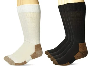 2 pares de calcetines de salud para diabéticos Carolina Ultimate para hombre de cobre no fijos tripulación - Imagen 1 de 8