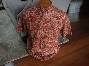 Mens Tori Richard Silk & Linen Hawaiian Aloha Shirt Size Small Shirt - Picture 1 of 5