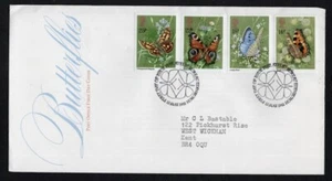 FREE POSTAGE 1981 F.D.C. BUTTERFLIES SUPERB !! Excellent Looking & Quality - Picture 1 of 1