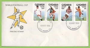 Grenada 1986 World Cup Football Championship, Mexico First Day Cover - Picture 1 of 1