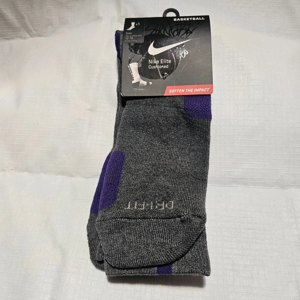 Nike Elite Cushioned Crew Socks - SX4668 Various Colors - XL - Men 12-15 (2011) - Image 1 of 1