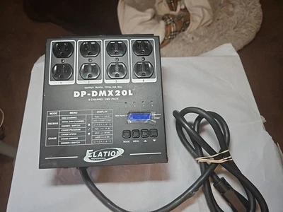 Elation Professional DP-DMX20L 4-Channel DMX Pack DJ Dimmer/Switch Controller #1 - Image 1 of 4