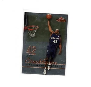 2003-04 Fleer Mystique Gold #'ed /150 Jerry Stackhouse #25 (WIZARDS) - Picture 1 of 2