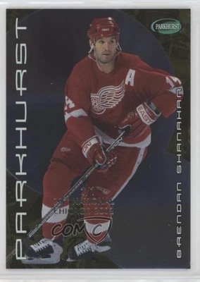 2001 ITG Parkhurst Gold 23rd National Chicago 2002 1/1 Brendan Shanahan HOF y0i - Image 1 of 3