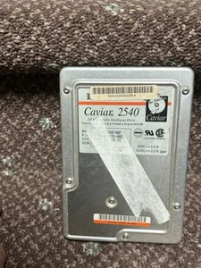 Western Digital Caviar 2540 WDAC2540-10F 540.8MB IDE Hard Drive 99-004137-006 - Afbeelding 1 van 3