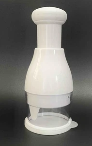 KitchenAid Weiß Hand Lebensmittel Zerkleinerer mit Gummigriff ca. 9" Höhe x 4" Breite SS Klinge - Bild 1 von 3