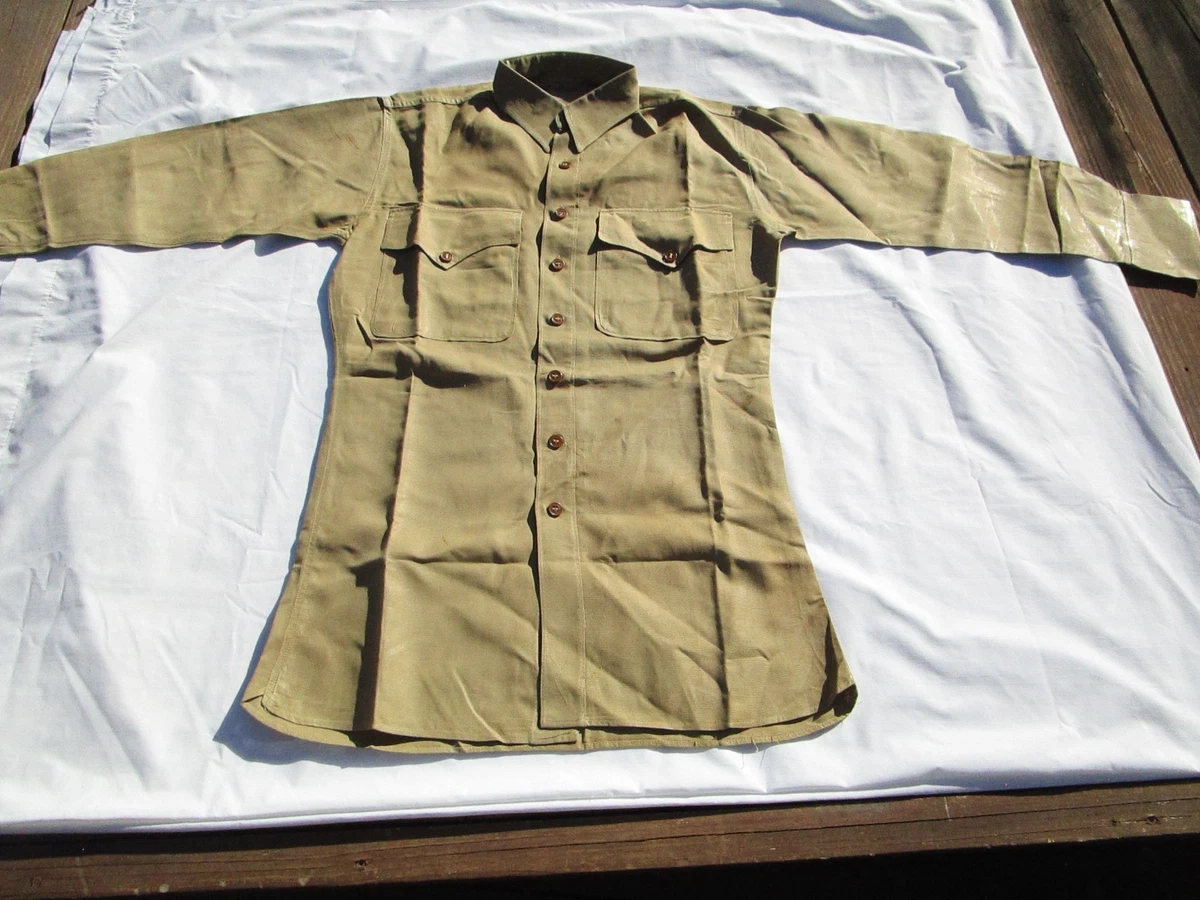 ww2アメリカ海軍 実物 少尉 士官 制服 ジャケット ワーキングカーキ