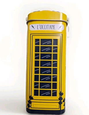 L’Occitane - En Provence - Yellow Telephone Box - Collectors Tin - Image 1 of 4