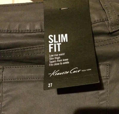 Kenneth Cole Reaction Faux Leather Pants - Image 1 of 2