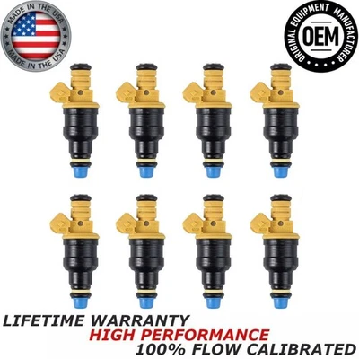Nuevos inyectores de combustible Bosch OEM 8X para Lincoln Town Car Ford F-250 1990-2004 4,2 L Foto 1 de 4