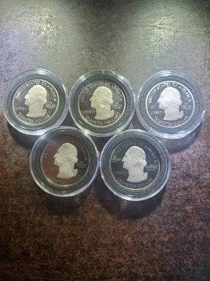 2013s Washington Quarter Set Ms +++Bu  5 Coins - Image 1 of 2