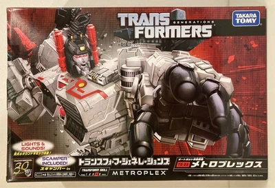 Takara Tomy Transformers Generations TG-23 Metroplex Ligth & Sound Figure NEW - Image 1 of 4