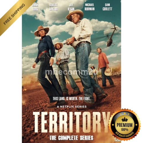 Territory TV Series Season 1 2024 DVD Full HD Audio Eng All Region Free Ship-NEW - Image 1 of 4