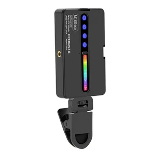 M160 RGB LED Video Leuchte 2700-6500K Hand Fotografie Füll Lampe CRI95+4823 - Bild 1 von 10