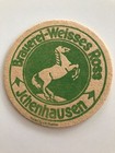 VK Bierdeckel Brauerei Weißes Ross Ichenhausen Sputh Impressum