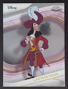 2025 Topps Non-Sport Chrome Disney Captain Hook #160 Peter Pan - Picture 1 of 10