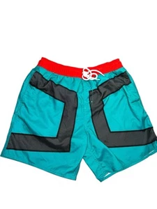 Men’s Hot Topic My Hero Academia Swimming Trunks Size Medium Lined W/ Drawstring - Picture 1 of 8