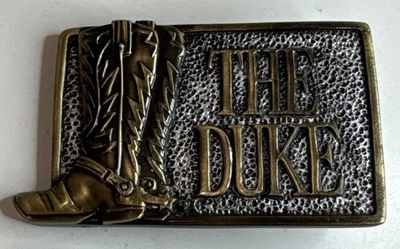 De colección Hebilla de Cinturón John Wayne / El Duque / Colección de Arte de Pared / Botas de Vaquero Foto 1 de 4
